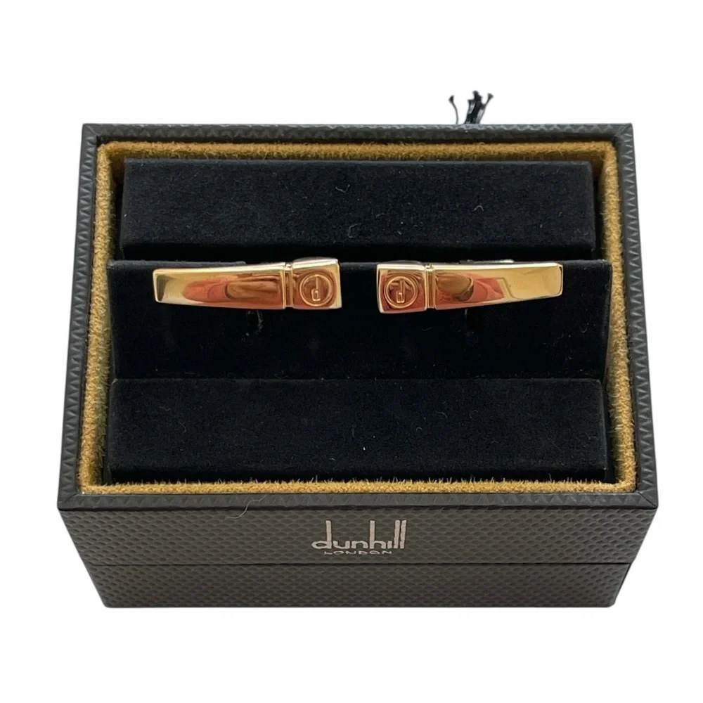 Dunhill Vintage Gold-Plated Cufflinks